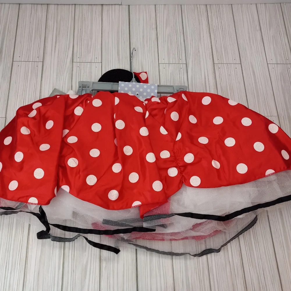 Disney Store Minnie Mouse Tween Skirt & Headband Set